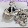 Collar Vivienne Westwood Pequeño Orbe Menta 80 Sin caja