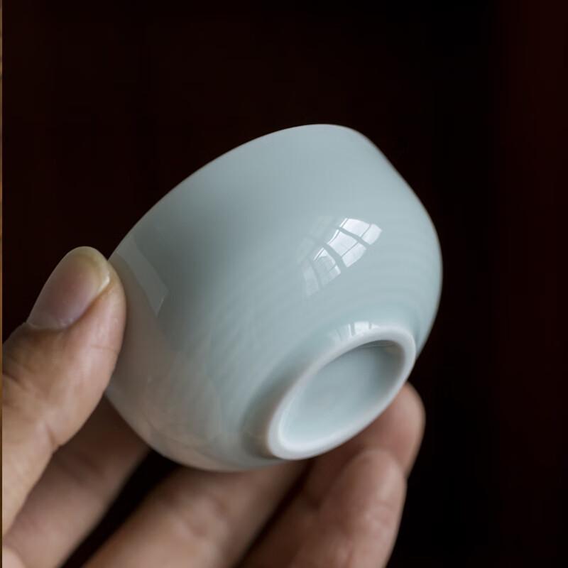 Fangran Auspicious Cloud Ruyi Celadon Tea Set