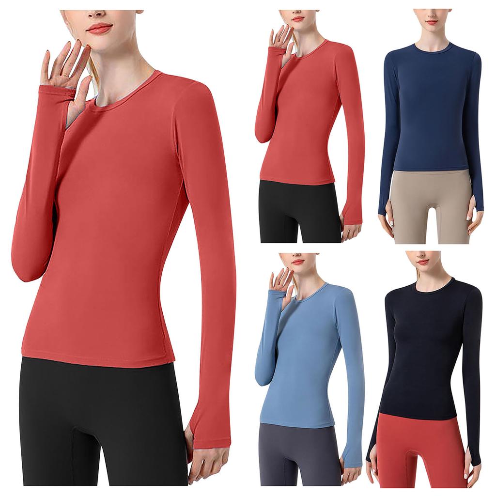 Women's Exercise Bodytight Onepiece Yoga Dress O Neck Abdominal Lift