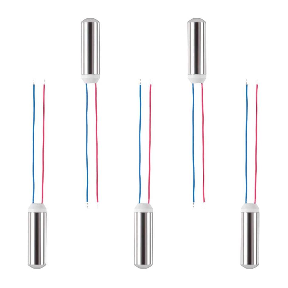 5Pcs 7x25mm DC Coreless Vibration Motor 1.5-3V 8000-16000RPM Built-in Vibration Motor for Electric Toothbrush Waterproof