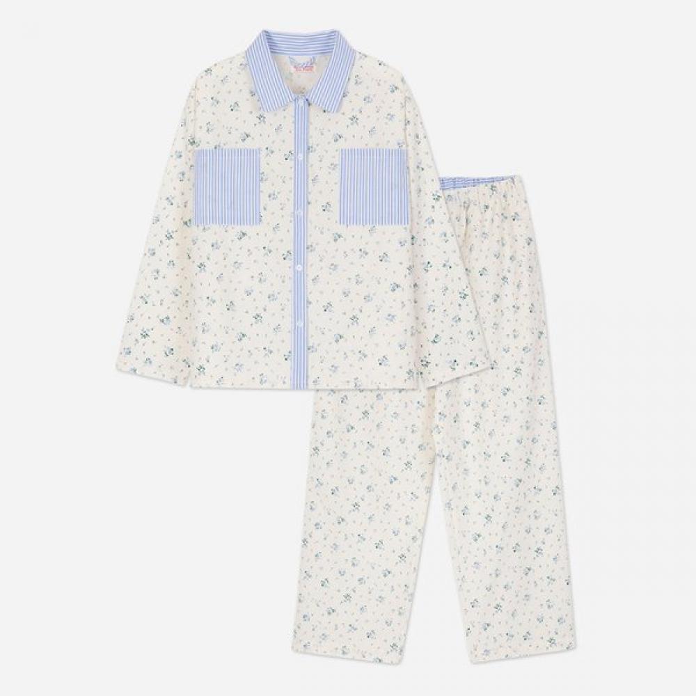 Dalparty Blue Day Pajama Set Single option