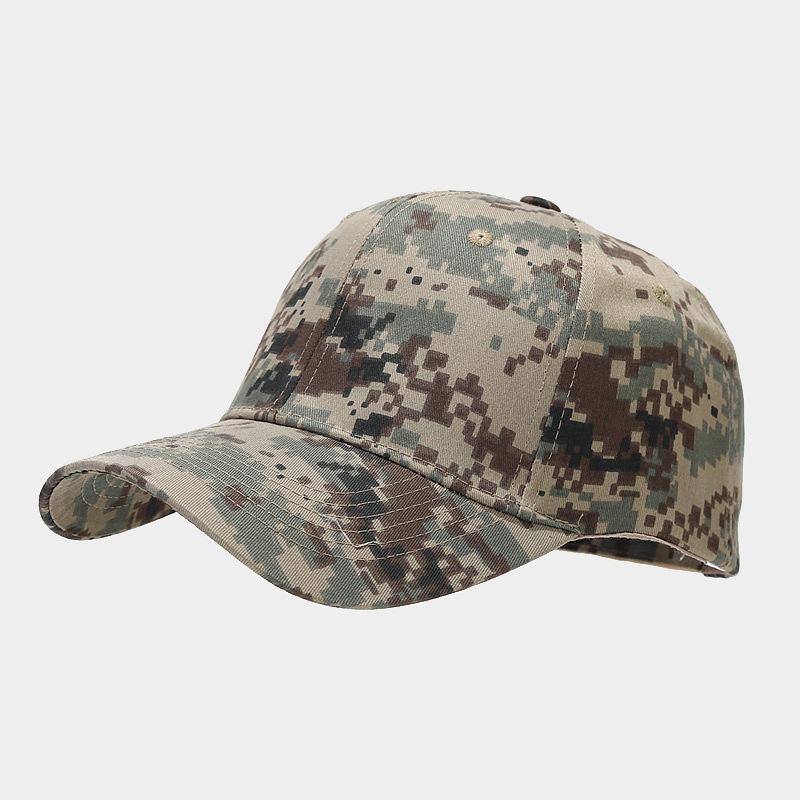 Outdoor Sports Sun Hat Men's Tactical Military Fan Camping Mountaineering Fishing Cap Women's Digital Camouflage Baseball Cap