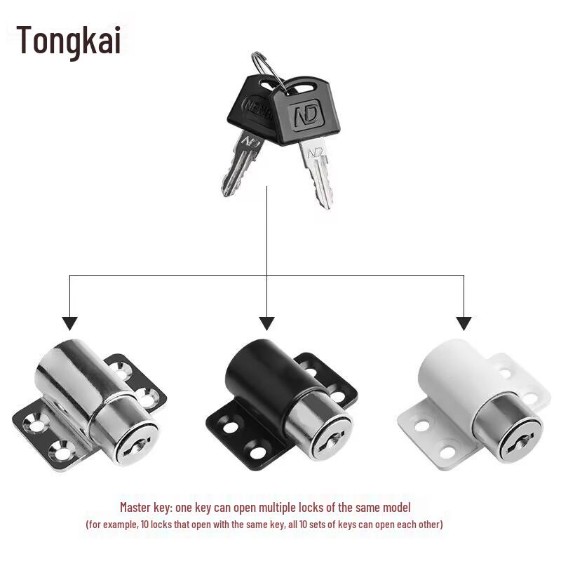Universal Sliding Door & Window Lock, Child Safety Fastener for Plastic, Steel, & Aluminum
