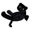 New Black Cat Long Sandwich Throw Pillow Plush Toy Cat Doll Bed Throw Pillow Soothing Sleeping Gift Woman