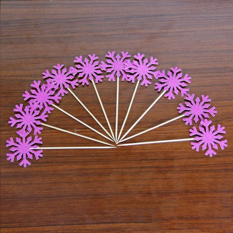 1-7pcs New Forest Animal Cake Card Inserts Christmas Santa Birthday Cake Banners Cake Decorating Inserts Cupcake Inserts