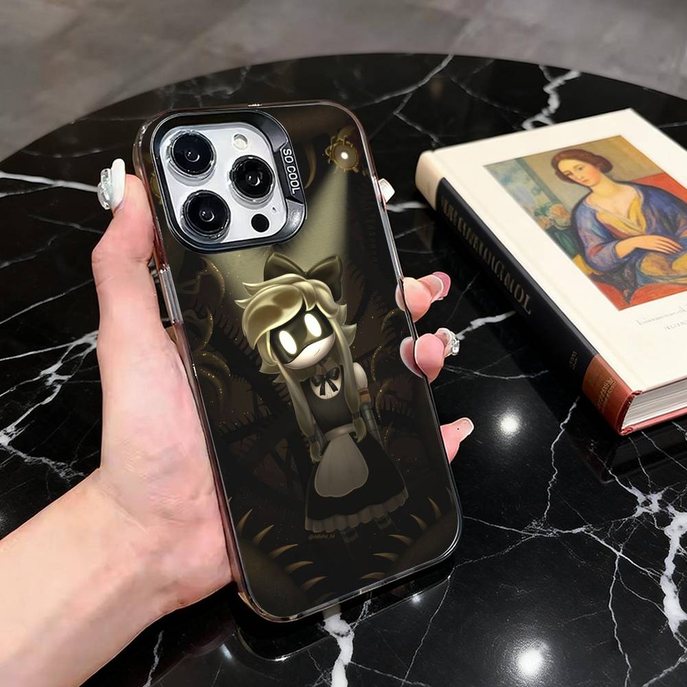 Custodia per Telefono Anime Murder Drones Per iPhone 17,16,15,14,13,12,11 Plus,Pro Max,XS,Cover Colorata Argento Nero