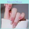 Cute And Sparkly B461 Nail Piece Handcrafted Wearable And Trendy False Nails Wholesale
