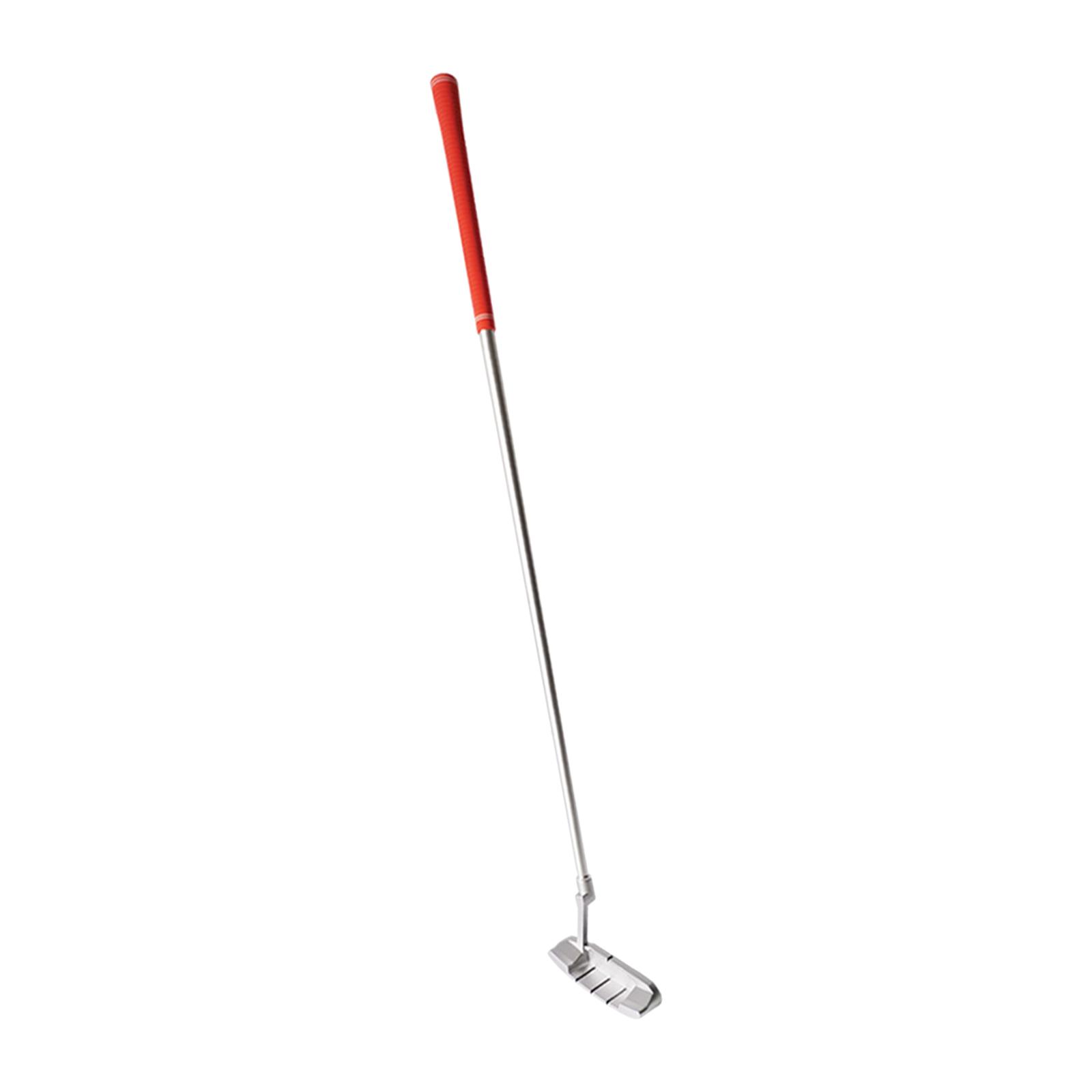 Golf Putter Practice Golf Club Right Hand Aluminum Alloy Club Supplies Portable оранжевый