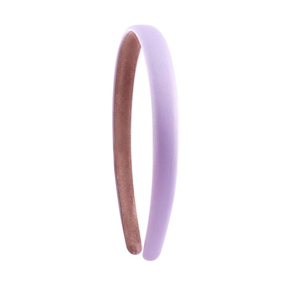 Kids' Solid Color Wide Edge Headband – Handmade Fabric Base, Perfect for Summer DIY Accessories