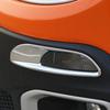For Jeep Renegade 2015-2017 Car Daytime Lights Running Light Fog Lamp Cover Front Bumper Lights ABS Chrome Accessories