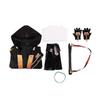 Honkai Star Rail Weibliche Protagonistin Cosplay Kostüm Kostümset Cosplay Outfit Anime Spiel-inspiriertes Kampfoutfit mit Mantel & Handschuhen mit detailliertem Zubehör