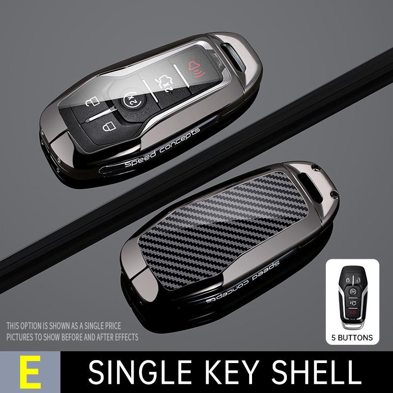 Ford Mustang, Taurus, Explorer, MKZ, Lincoln MKC, MKX Key Case: Metal Shell Key Holder
