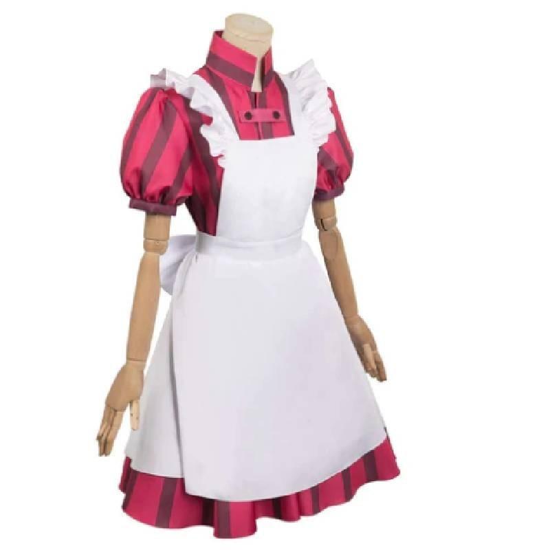 Halloween Cosplay Costume Lovely Egret And Young Tongzi Apron Dress Anime Character Play Stage Uniform