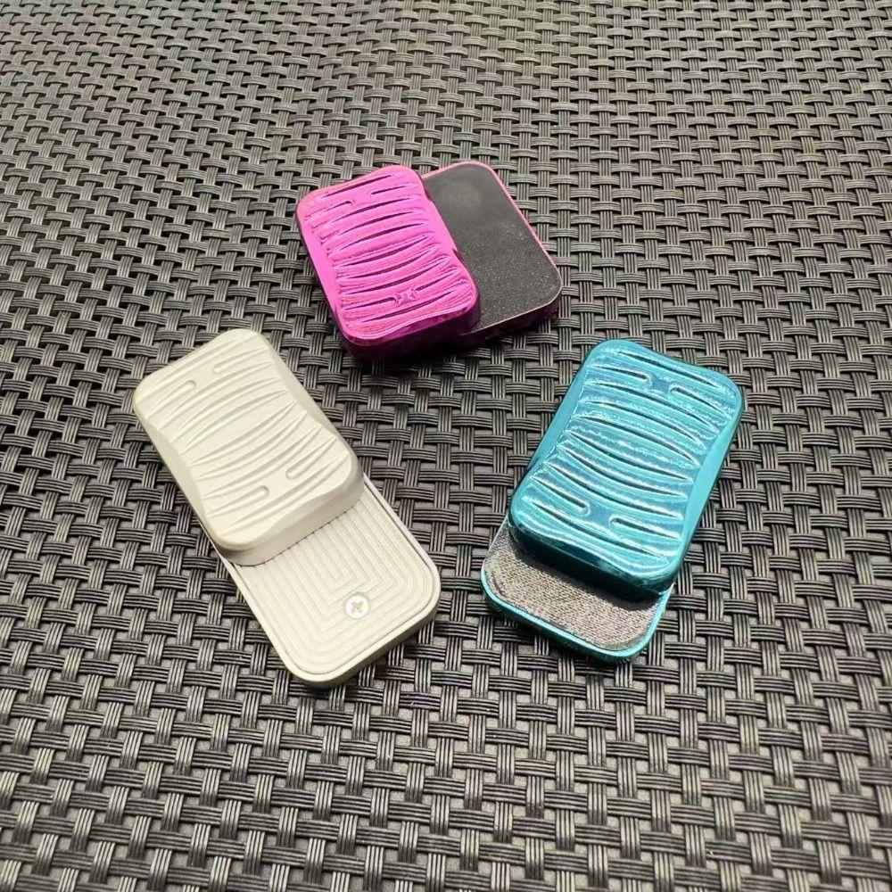 Metal Construction Fidget Mechanical Slider Sensory Design Fingertip Pushing Plate  Anxiety Relief
