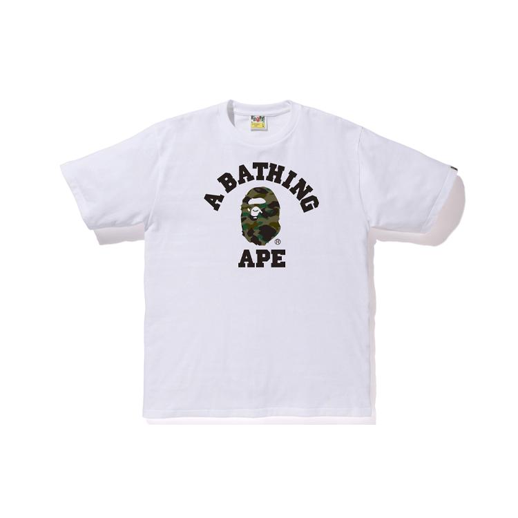 Bape 1st Camo College Tee 1F30-110-012