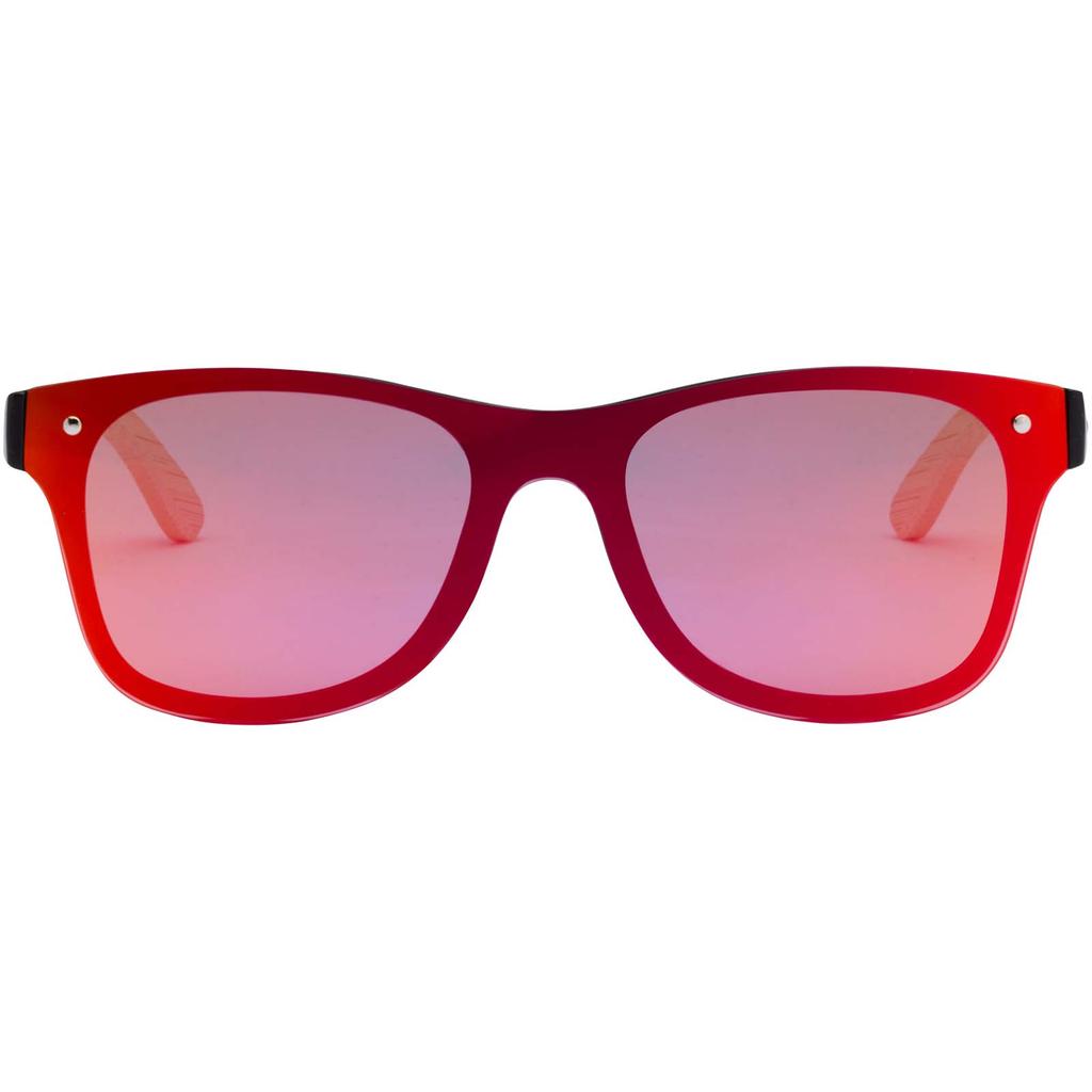 Gafas de sol con patillas de bambu "Tan" Amarillo
