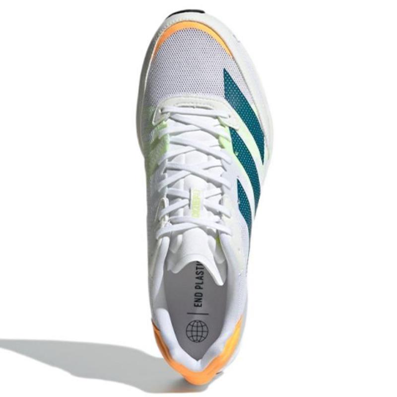 adidas Adizero Adios 6 'White Teal Flamingo Orange' Trampki GY0894