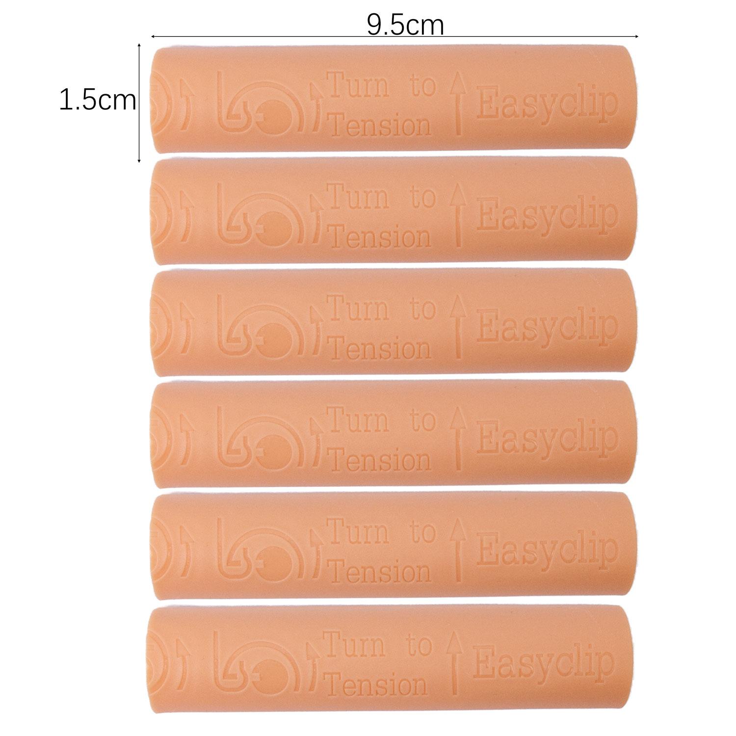 

Fabric Holding Clips Set for Embroidery Frames 4/6 Plastic Fasteners for Cross-Stitch & Needlework