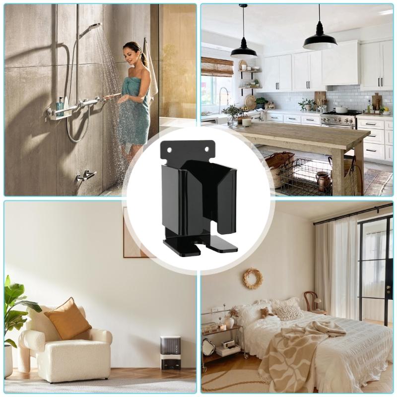 Wall Hanging Acrylic Shaver Storage Rack Acrylic Bathroom Razors Organizers Wall Mounted Space Saving Shaving Tool Shelf