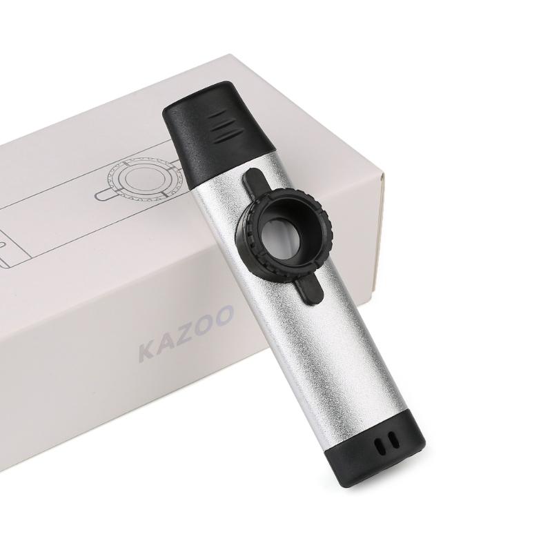 Professional Kazoo Kids Musical Instruments Easy To Learn Colorful Metal Kazoo for Guitar Ukulele Violin Piano Keyboard