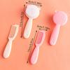 2Pcs Baby Hairbrush Comb Portable Born Toddlers Nylon Soft Hair Brush Head Massager Comb Set Baby Kid Hair Care Supplies