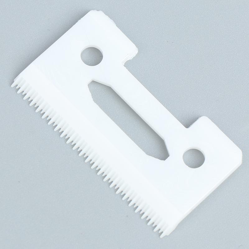 Mașină de tuns ceramică cu 2 găuri cu dinți eșalonați, cu lamă mobilă, fără fir, cu lamă înlocuibilă