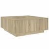 VidaXL Coffee Table Sonoma Oak 100x100x40 Cm Engineered Wood 3284051