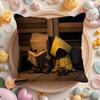 Little Anime N-Nightmares Cushion Cover Home & Car Multi-Scene Pillow Cover - Reversible, Soft & Durable for Daily Use