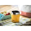 Zojirushi Stainless Steel Vacuum Insulated Food Jar, Perfect for Lunch Boxes, Keeps Food Hot or Cold, Wide Mouth, 260ml, Yellow, SW-GD26-DP