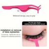 3Pcs With Box, Curved Tip Tweezers, Lash Curler And Lash Brush, Combination Of Curved Tweezers And Curved Lash Curler To Better