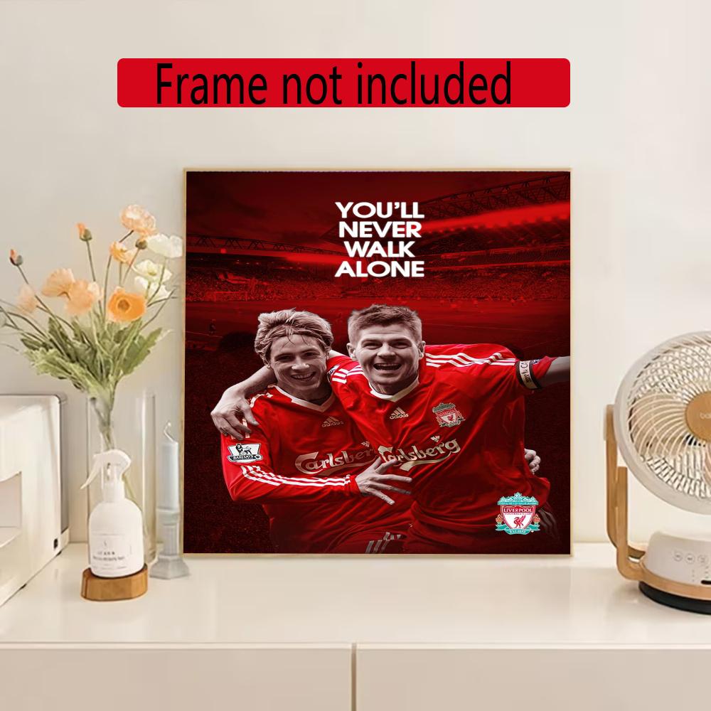 Liverpool 5D Diy Diamond Painting Round Diamond Mosaic Suitable For Beginners Diamond Painting Rhinestones Gift Frameless