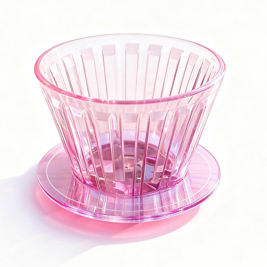 Meteor Shower Pour-Over Coffee Drip Filter Cup - Flat Bottom Household Coffee Brewing Utensil