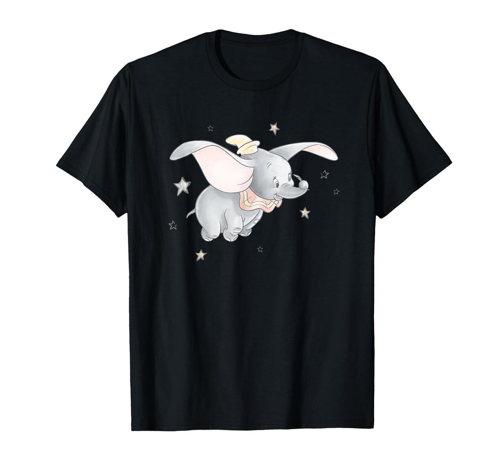 Disney Classic Dumbo and the Magic Wings Watercolor T-Shirt