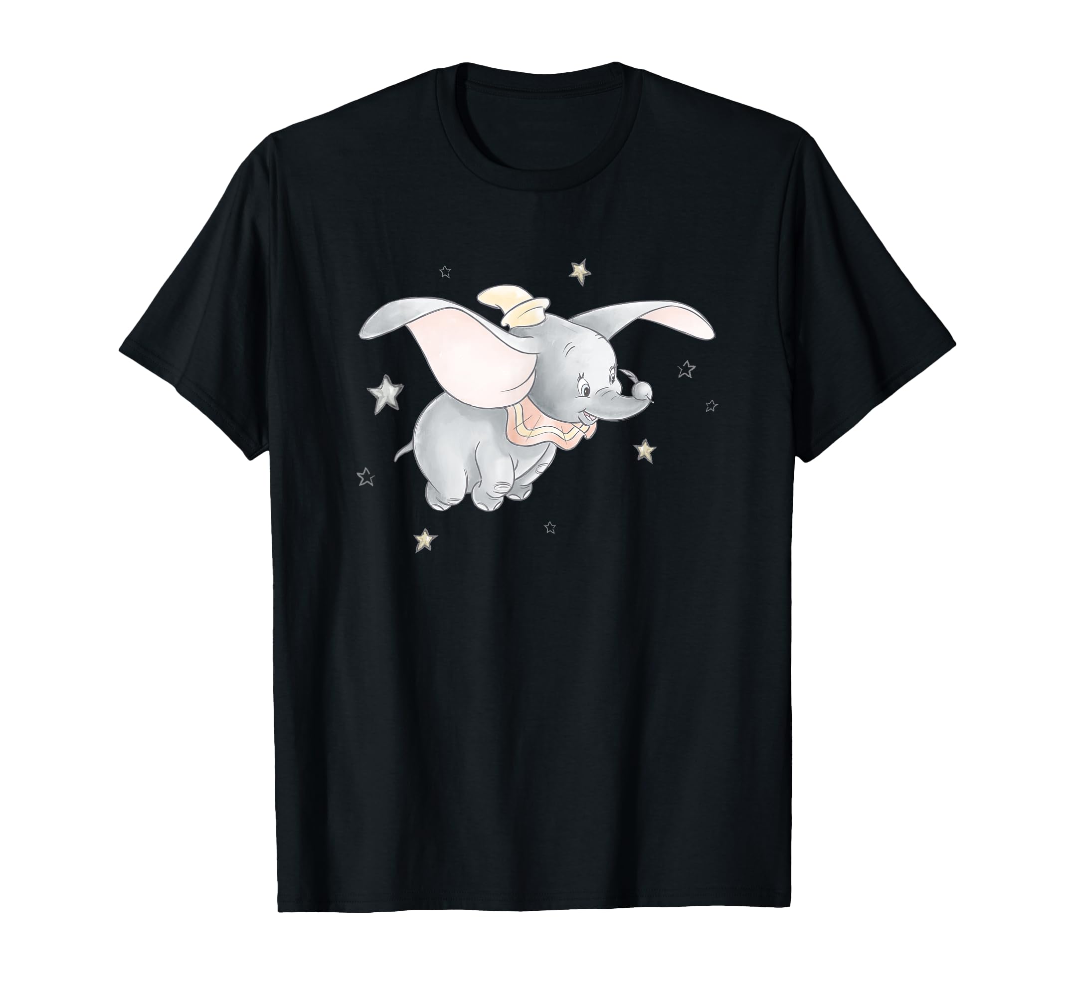 

Disney Classic Dumbo and the Magic Wings Watercolor T-Shirt
