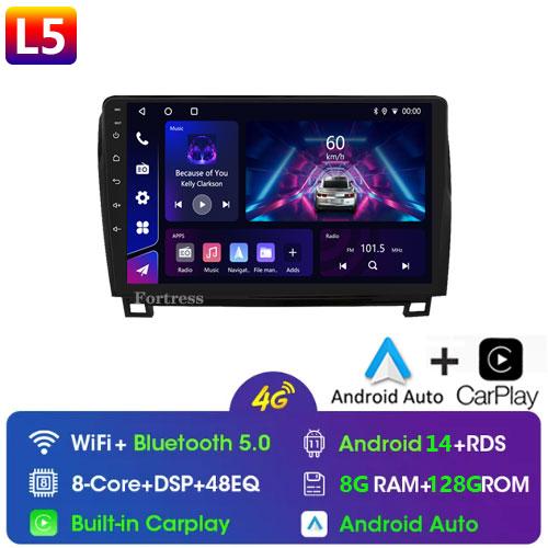 2Din Android Autoradio GPS for Toyota Tundra XK50 2007-2013 Sequoia XK60 2008-2017 Car Radio Multimedia Video Player Navi Stereo