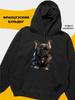 French Bulldog hoodie-Casual Pullover Sweatshirt Sweatshirt
