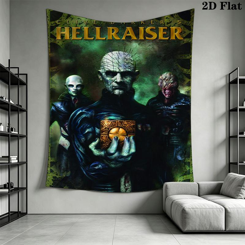 Horror Icons Tapestry Tapestry Wallmounted Background Cloth Homestay Soft Decoration Tapestry Home Decor Background Wall Hanging Cloth