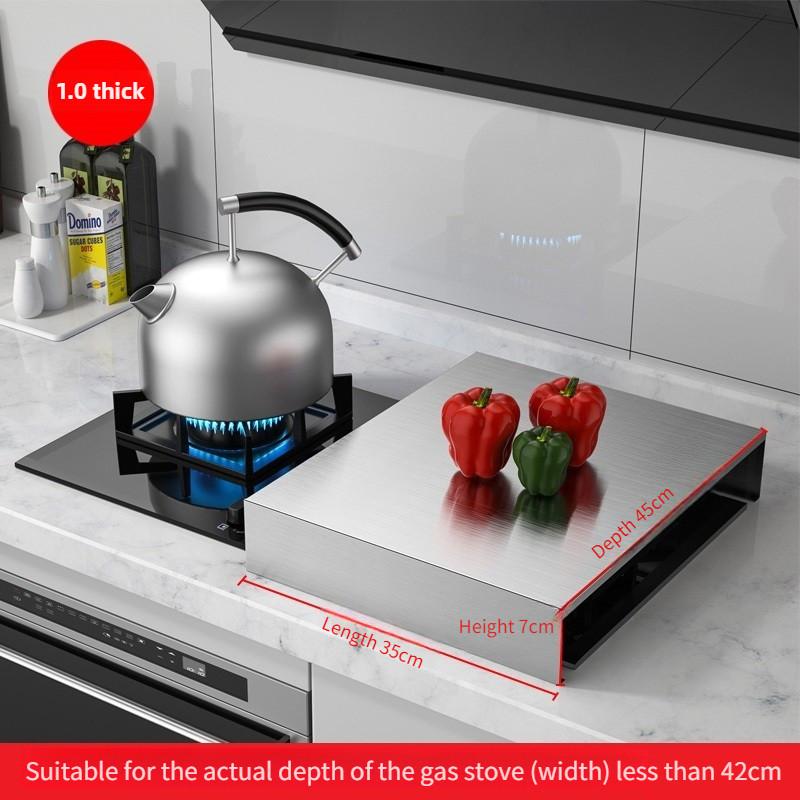 Base Kitchen Induction Cooker Shelf 304 Stainless Steel Gas Stove Cover Household Burner Cover Bracket