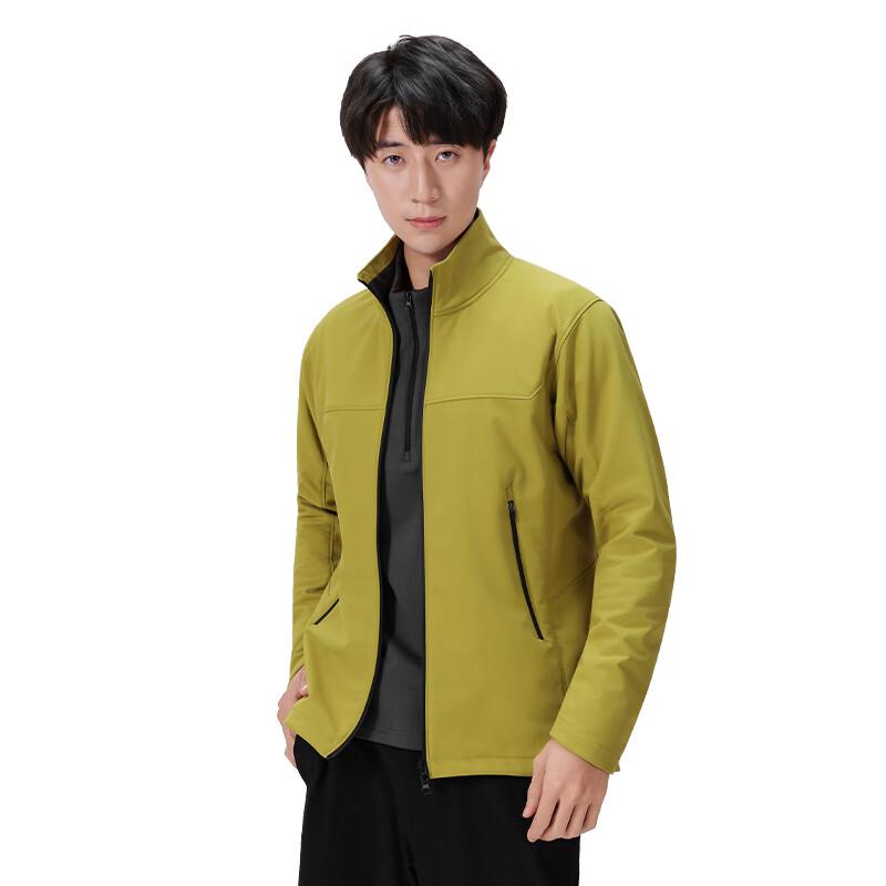 Andebao Men s Softshell Fleece Jacket F6131A XL ивово-зеленый