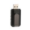 2 in 1 Bluetooth Adapter USB Wireless Bluetooth Transmitter Receiver with LED Display for Car Home Audio System
