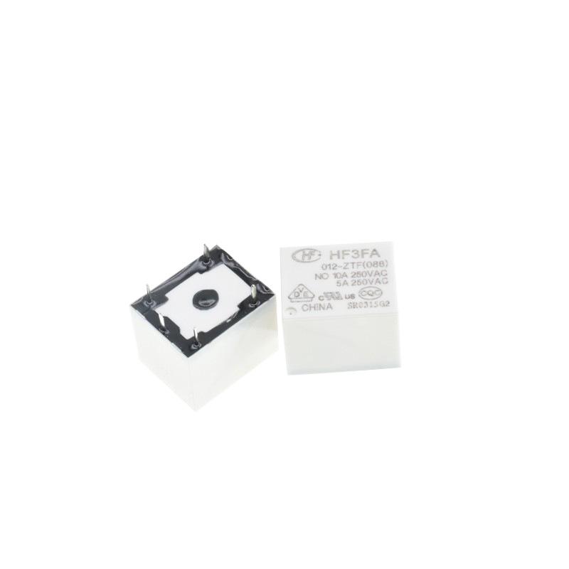 Hongfa HF3FA-005-HST Miniature High-Power Relay, 10A 250V, Normally Open, Brand New.