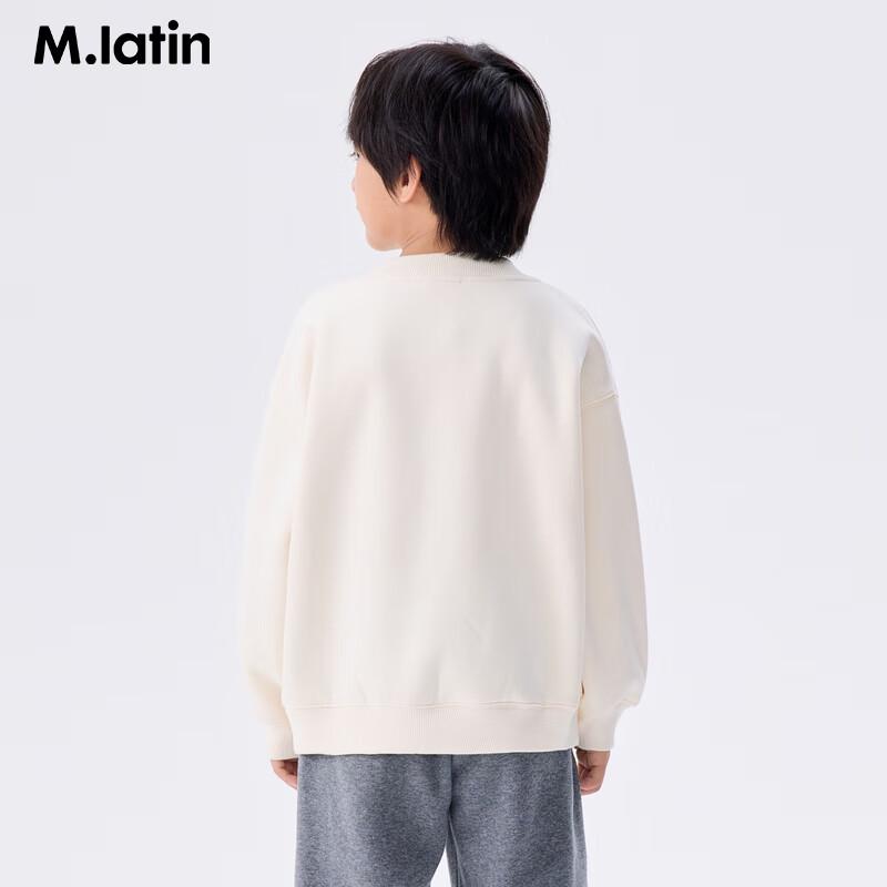 M.Latin Girls  Winter Appliqué Round Neck Sweatshirt 140