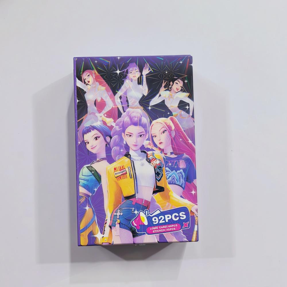 2026 Hot Laser Cards Girl Group Cartoon Series Accessories LOMO Small Cards Unisex Children's Holiday Gifts