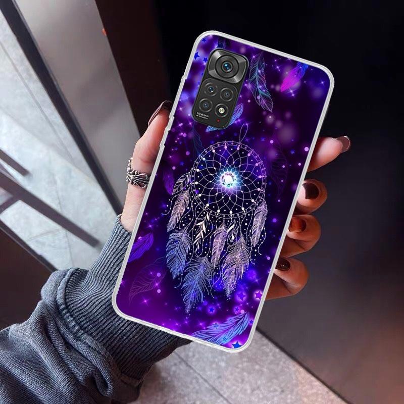 Retro Feather Dreamcatcher Phone Case For Xiaomi Redmi Note 10 11 12 13 14 15 Pro Plus 11S 12S 14S 11T 11E 10S Soft TPU Back Cov