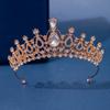 Wedding Hair Accessories Crystal Rhinestone Crowns with Combs Queen Princess Diadems Tiaras Head Jewelry Hot Sale Bridal Girls