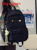 Soft Girl Cat Cartoon Backpack With Nylon Material For School Use