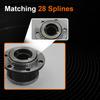 Free wheel locking hub for Mitsubishi Pajero Hyundai GALLOPER HB403300 MB569145 HB403200 HB403122 IR3