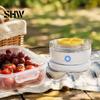 Multifunctionele Voedselreiniger Fruit- en Groentewasmachine, Draagbare Draadloze Productenreiniger, Waterdicht Apparaat voor Fruit Groenten Vlees