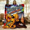 1 Stück Scooby-Doo Mystery Outdoor-Decke Leichtes Flanell, Weich & Warm, Ganzjahres, Outdoor, Camping, Wohnzimmer, Büro, L1106098