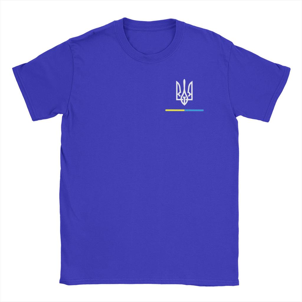 Men Women Zelensky White Ukrainian Trident T Shirt Ukraine Flag 100 Cotton Clothes Unique Short Sleeve Tees Plus Size TShirt
